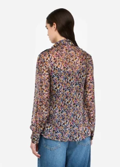 Liu Jo Top en mousseline de soie|Femme Chemises Et Blouses