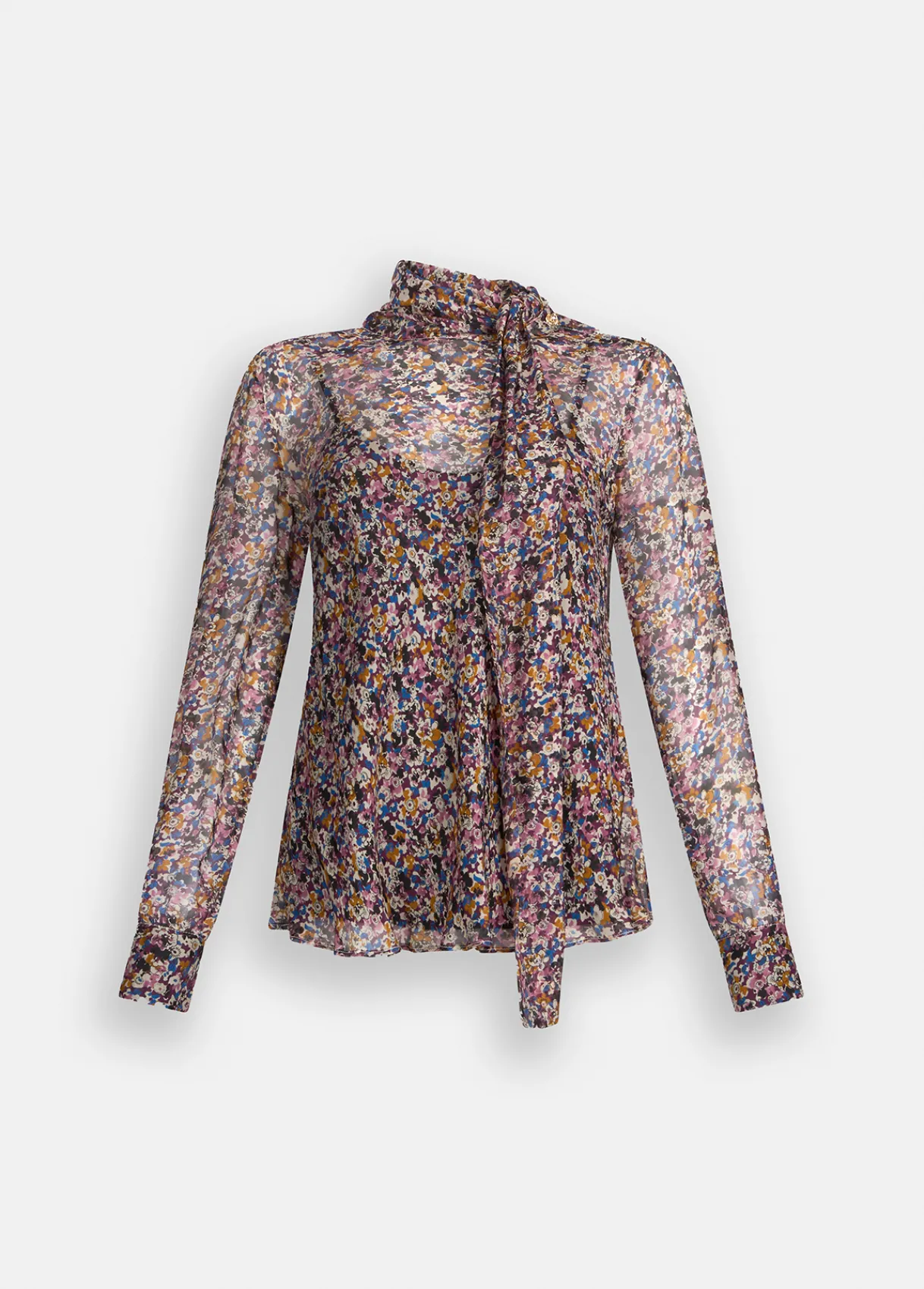 Liu Jo Top en mousseline de soie|Femme Chemises Et Blouses