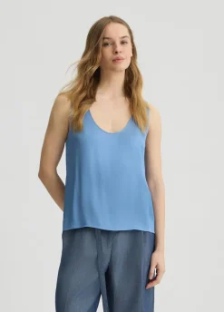 Liu Jo Top en satin couleur|Femme T-Shirts Et Tops