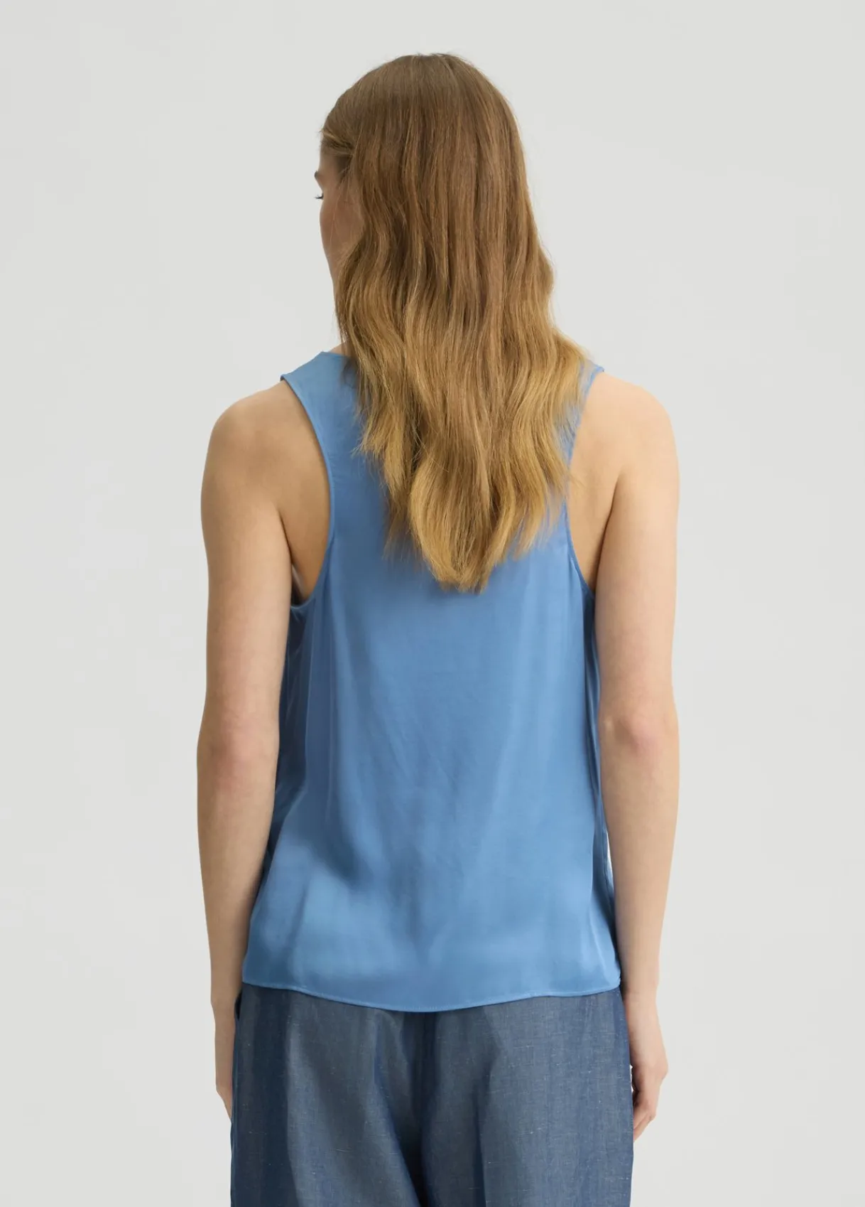 Liu Jo Top en satin couleur|Femme T-Shirts Et Tops