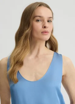 Liu Jo Top en satin couleur|Femme T-Shirts Et Tops