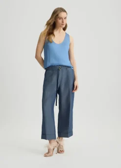 Liu Jo Top en satin couleur|Femme T-Shirts Et Tops