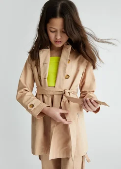 Liu Jo Trench coat à double boutonnage|Enfant Vestes Et Manteaux