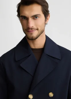 Liu Jo Trench court croisé|Homme Pardessus