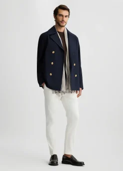 Liu Jo Trench court croisé|Homme Pardessus