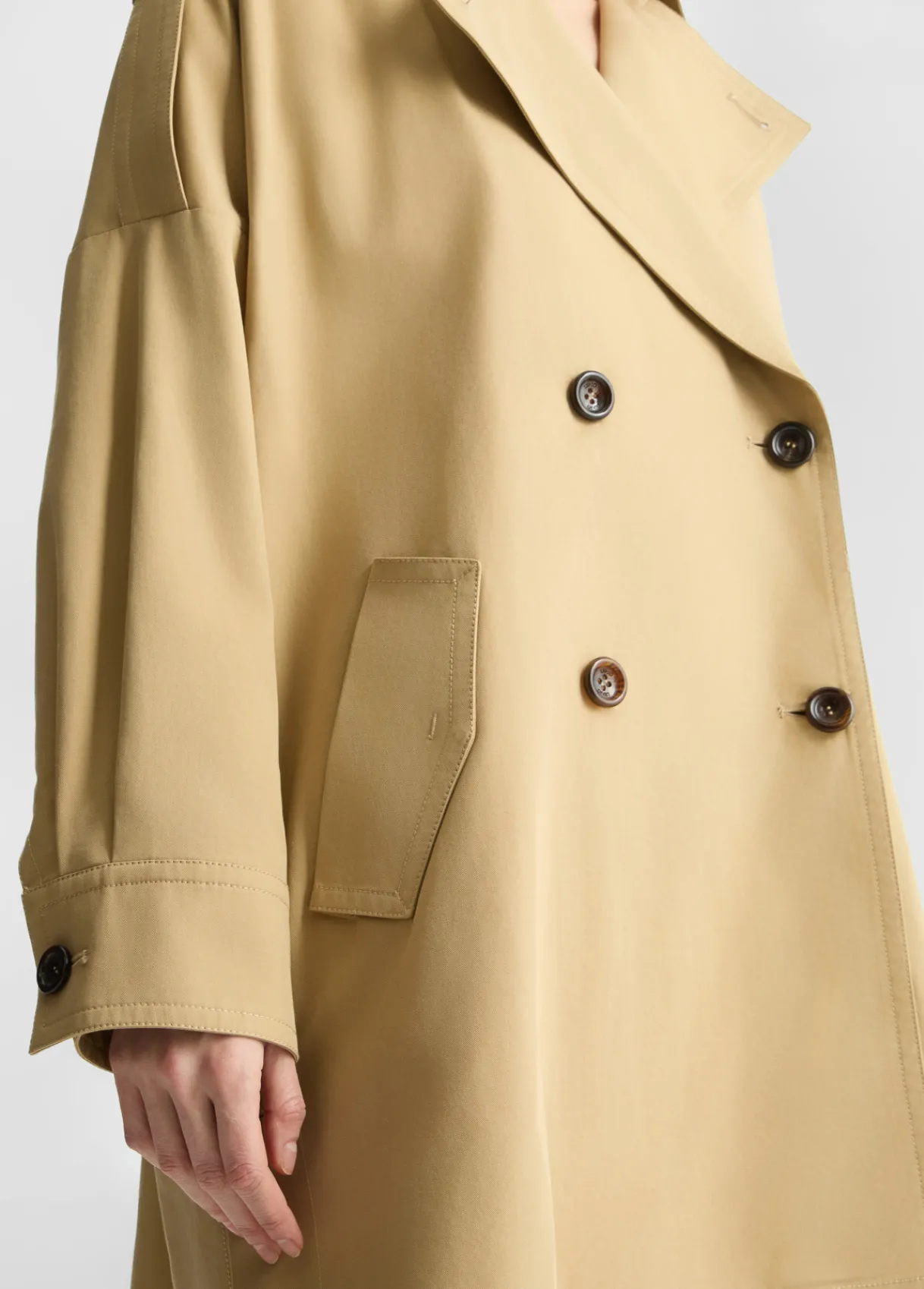 Liu Jo Trench en gabardine|Femme Manteaux
