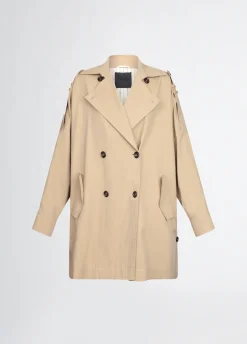 Liu Jo Trench en gabardine|Femme Manteaux