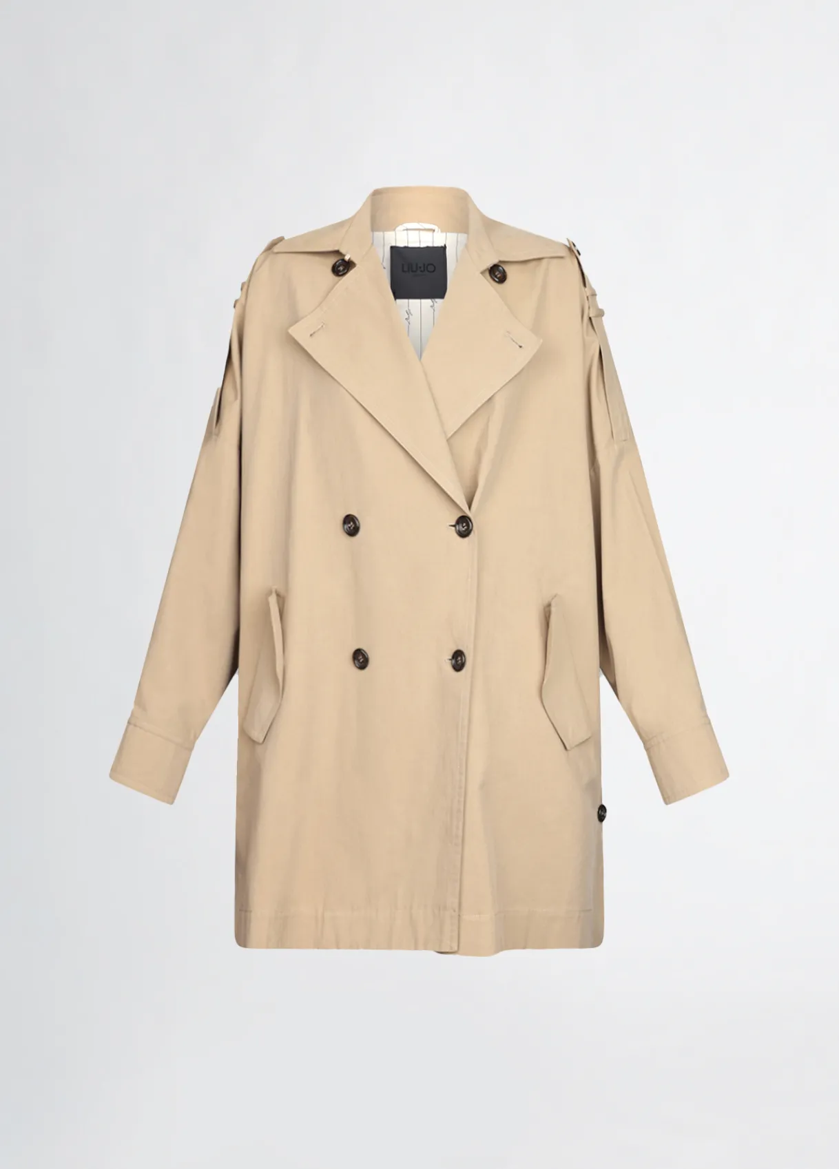 Liu Jo Trench en gabardine|Femme Manteaux