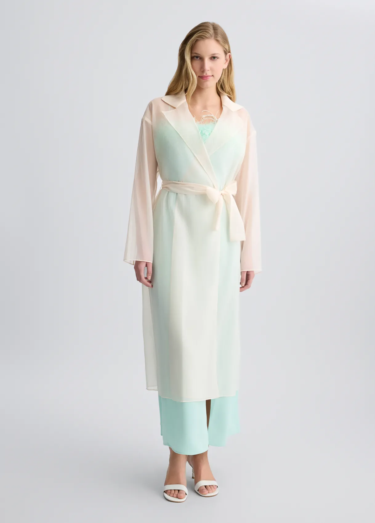Liu Jo Trench en organza|Femme Manteaux|Cérémonie