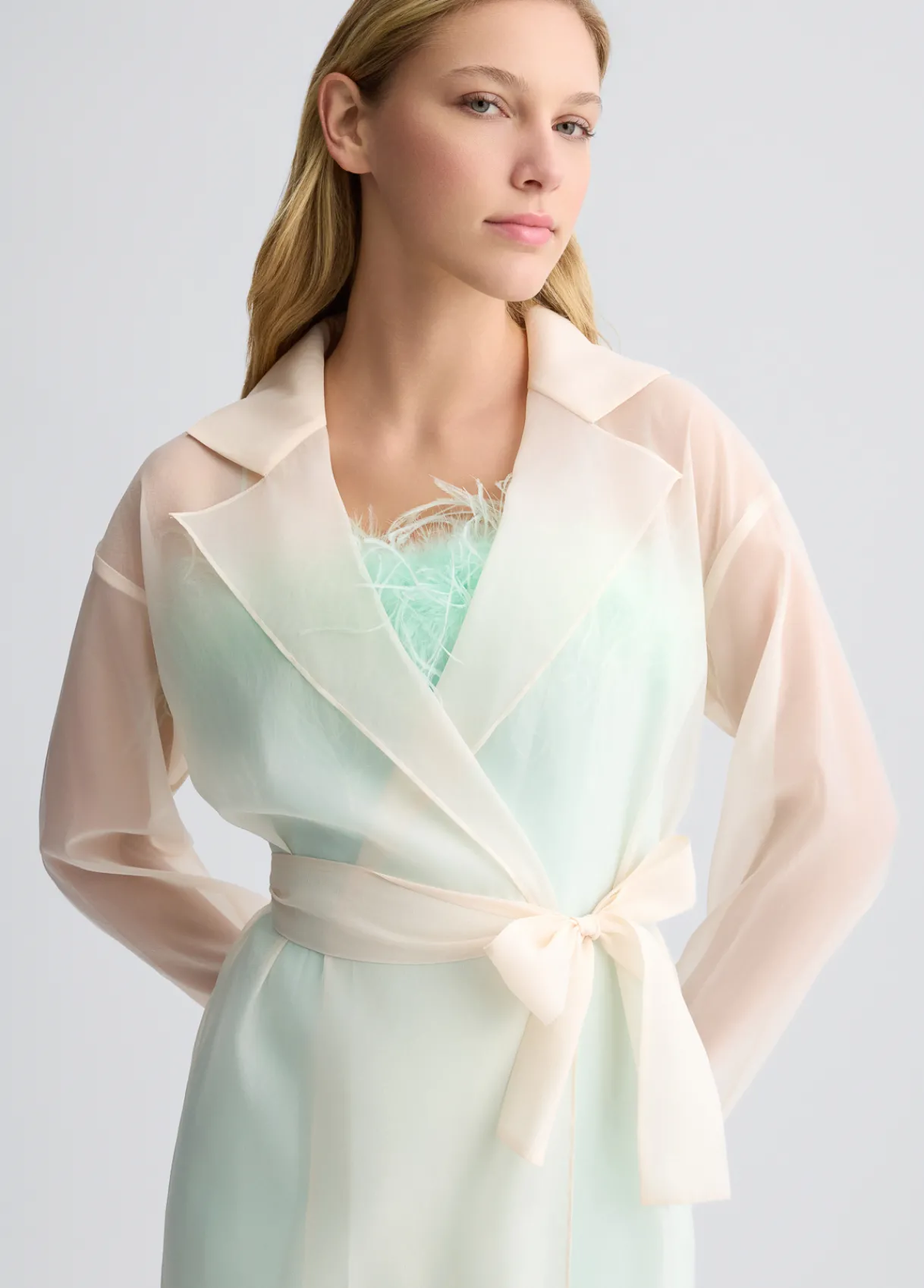 Liu Jo Trench en organza|Femme Manteaux|Cérémonie