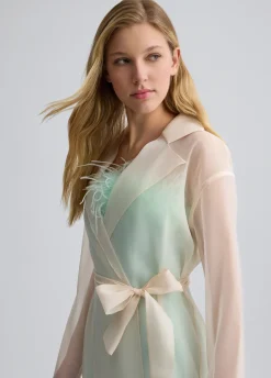 Liu Jo Trench en organza|Femme Manteaux|Cérémonie