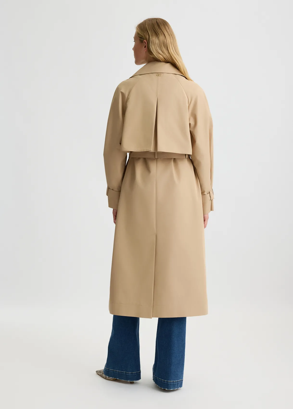 Liu Jo Trench-coat croisé en coton|Femme Manteaux