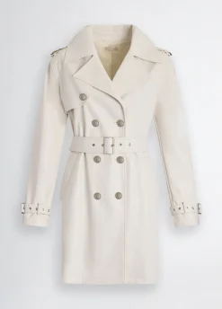 Liu Jo Trench-coat en tissu enduit|Femme Manteaux