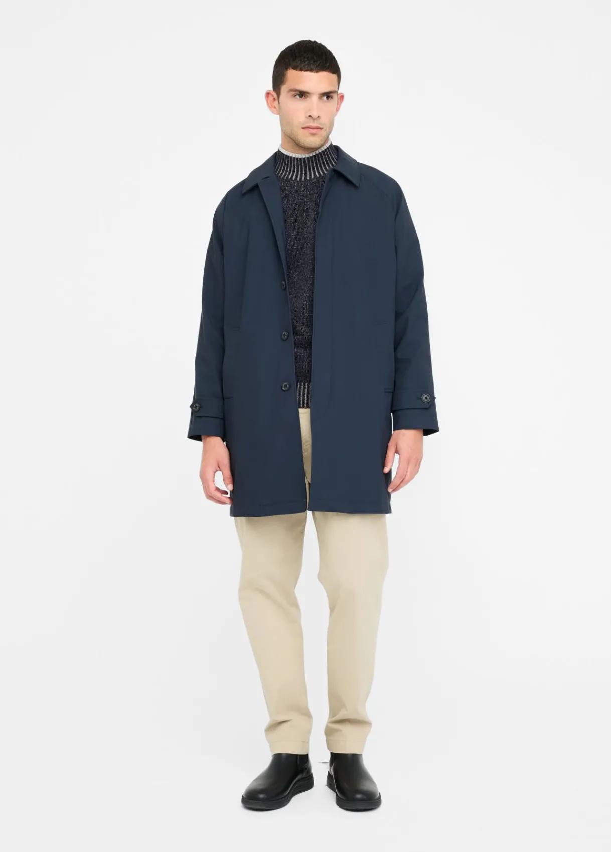 Liu Jo Trench-coat en tissu technique|Homme Pardessus