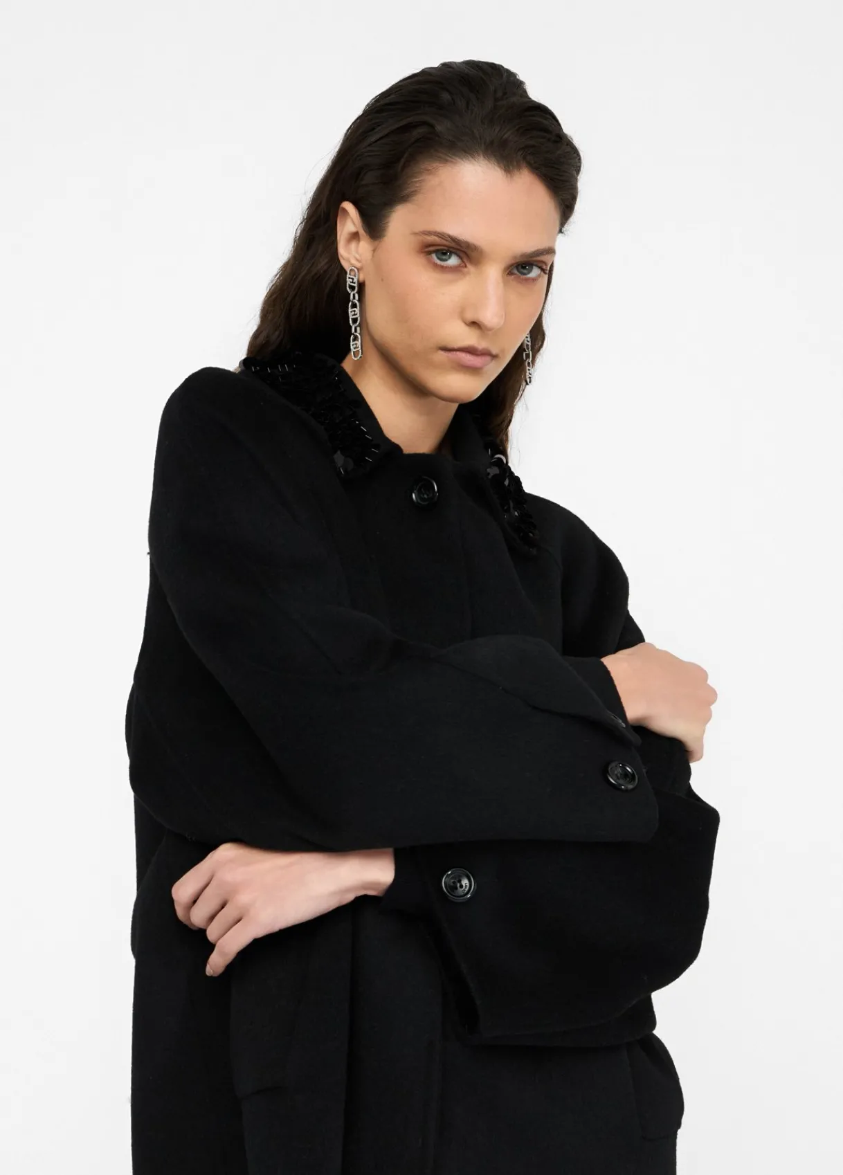 Liu Jo Trois-quarts en laine|Femme Manteaux