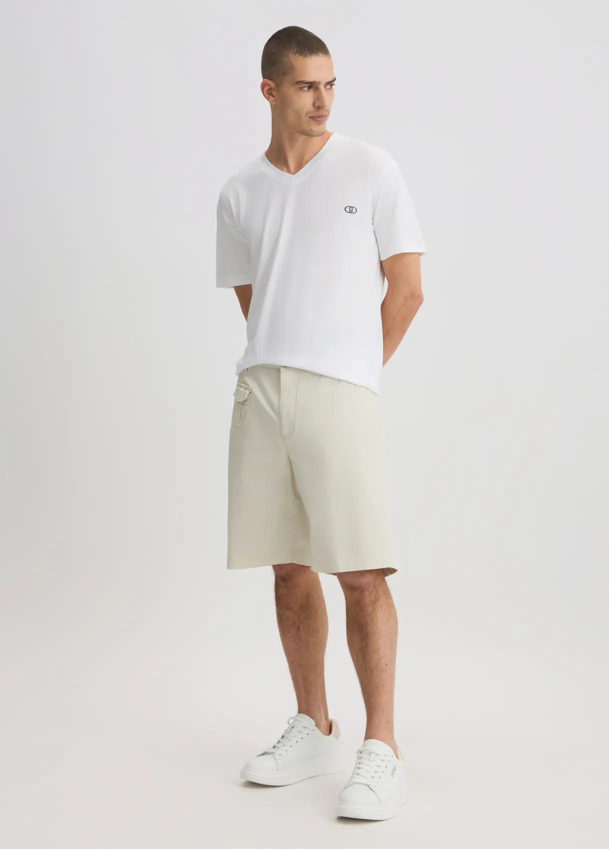 Liu Jo T-shirt à col en V|Homme Polos Et T-Shirts