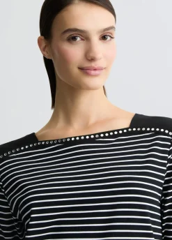 Liu Jo T-shirt à rayures|Femme T-Shirts Et Tops