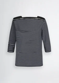 Liu Jo T-shirt à rayures|Femme T-Shirts Et Tops