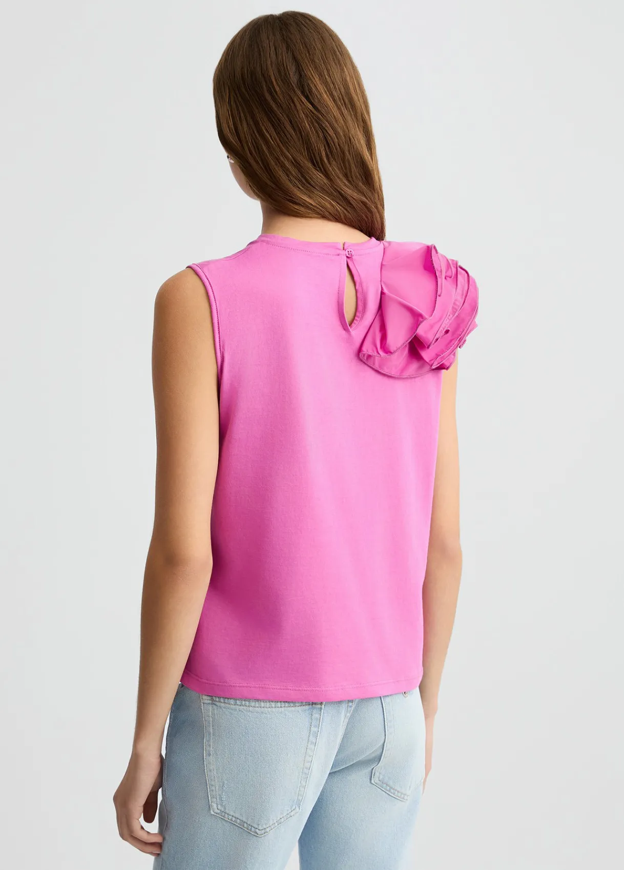 Liu Jo T-shirt à volants|Femme T-Shirts Et Tops