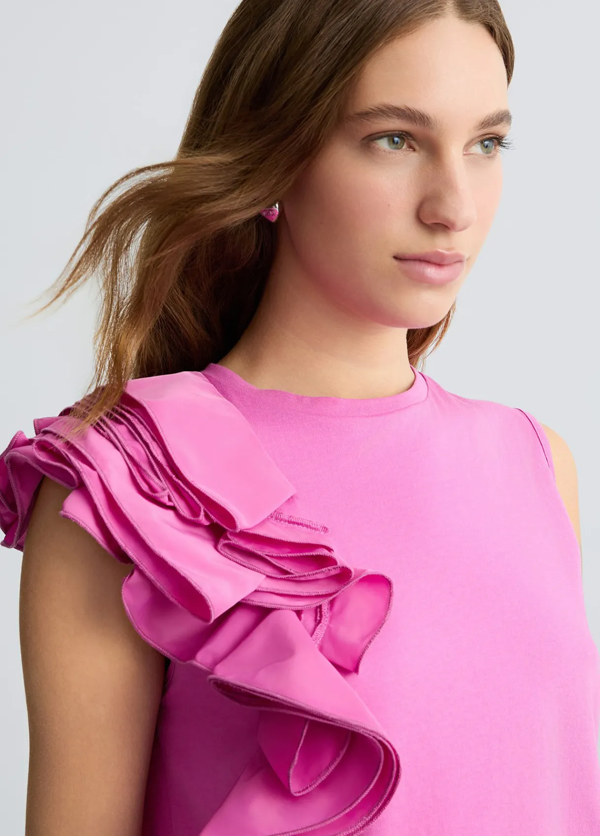 Liu Jo T-shirt à volants|Femme T-Shirts Et Tops
