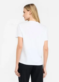 Liu Jo T-shirt avec applications|Femme T-Shirts Et Tops