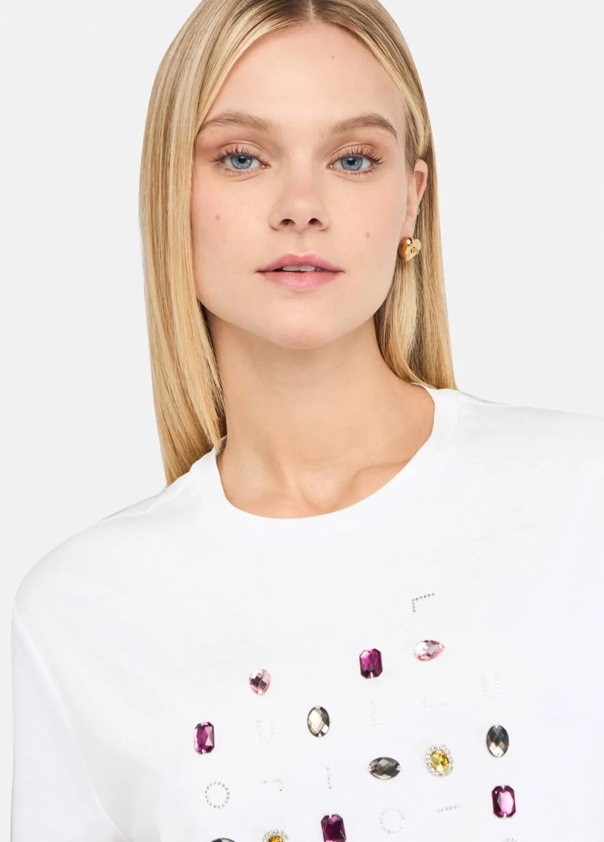 Liu Jo T-shirt avec applications|Femme T-Shirts Et Tops