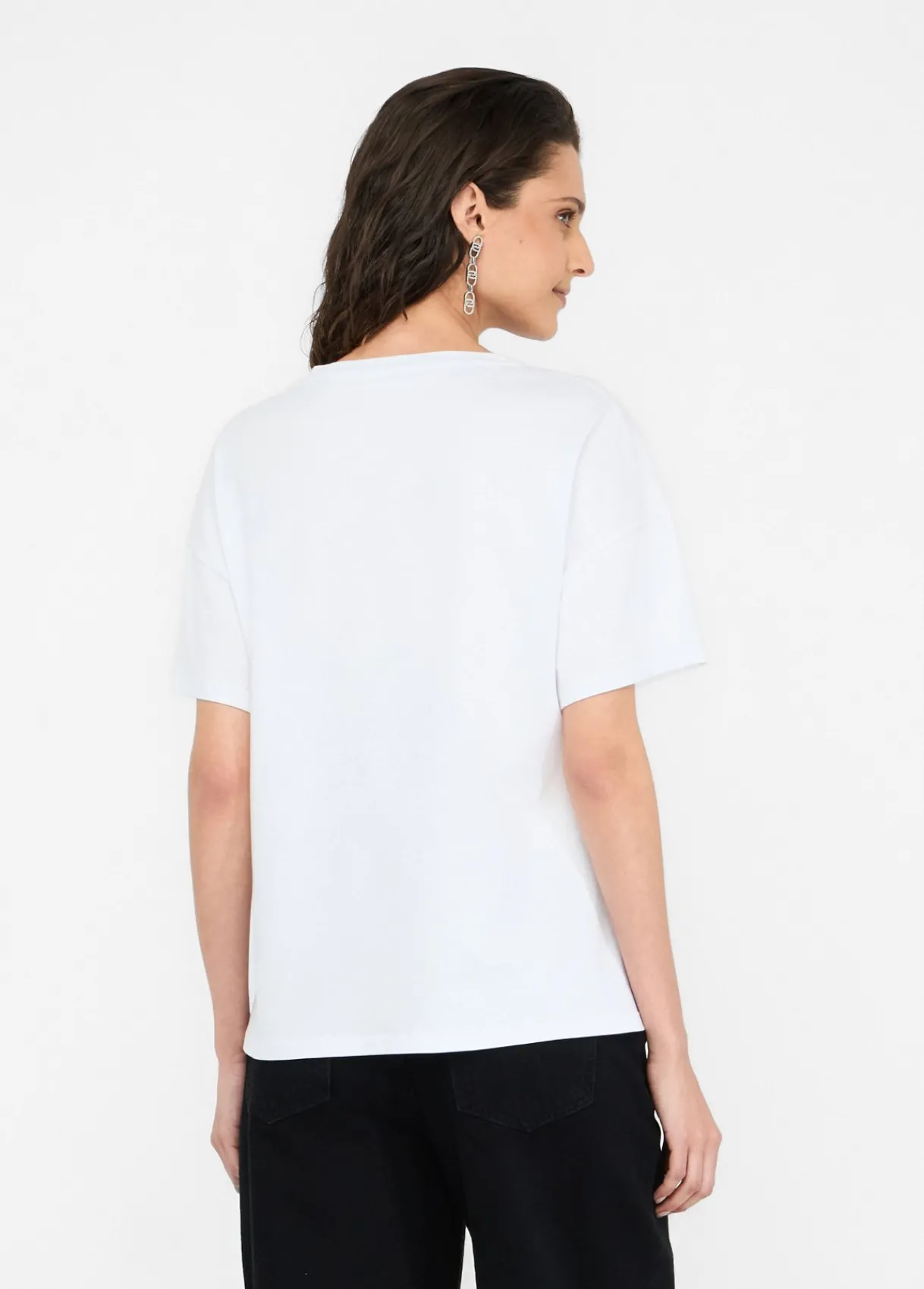 Liu Jo T-shirt avec broderie et strass|Femme T-Shirts Et Tops