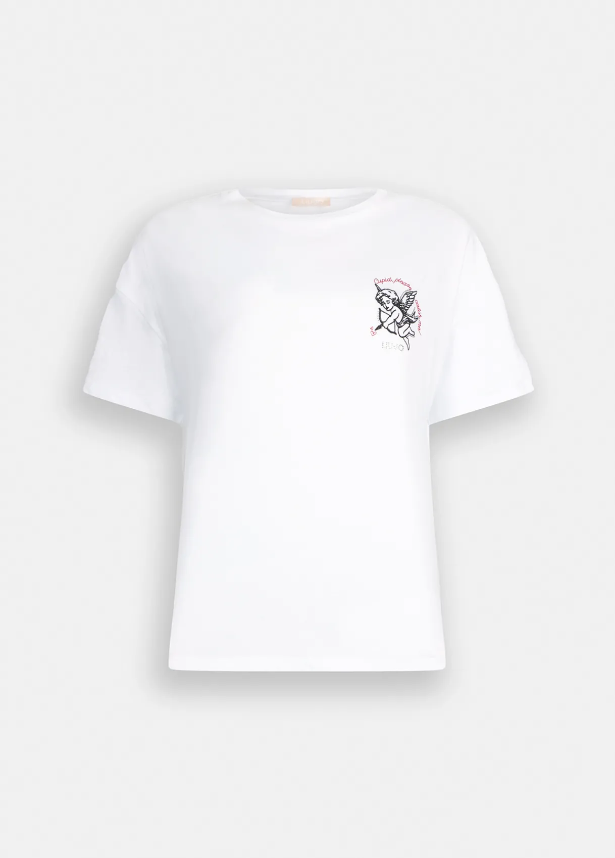 Liu Jo T-shirt avec broderie et strass|Femme T-Shirts Et Tops