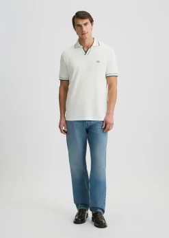 Liu Jo T-shirt avec col cubain|Homme Polos Et T-Shirts