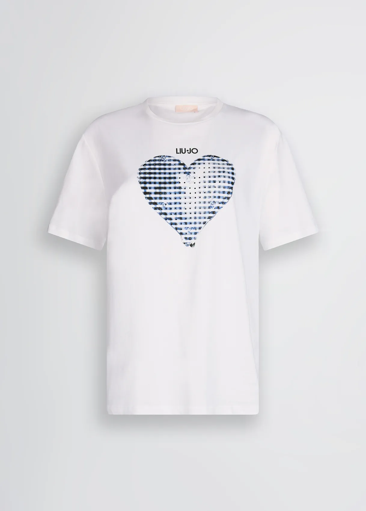 Liu Jo T-shirt avec cœur et strass|Femme T-Shirts Et Tops