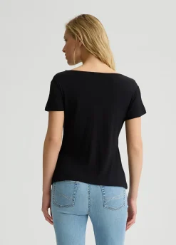 Liu Jo T-shirt avec découpe|Femme Mode Plage|T-Shirts Et Tops