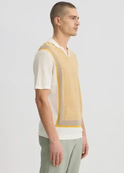 Liu Jo T-shirt avec détail en maille|Homme Pulls Et Sweaters|Polos Et T-Shirts