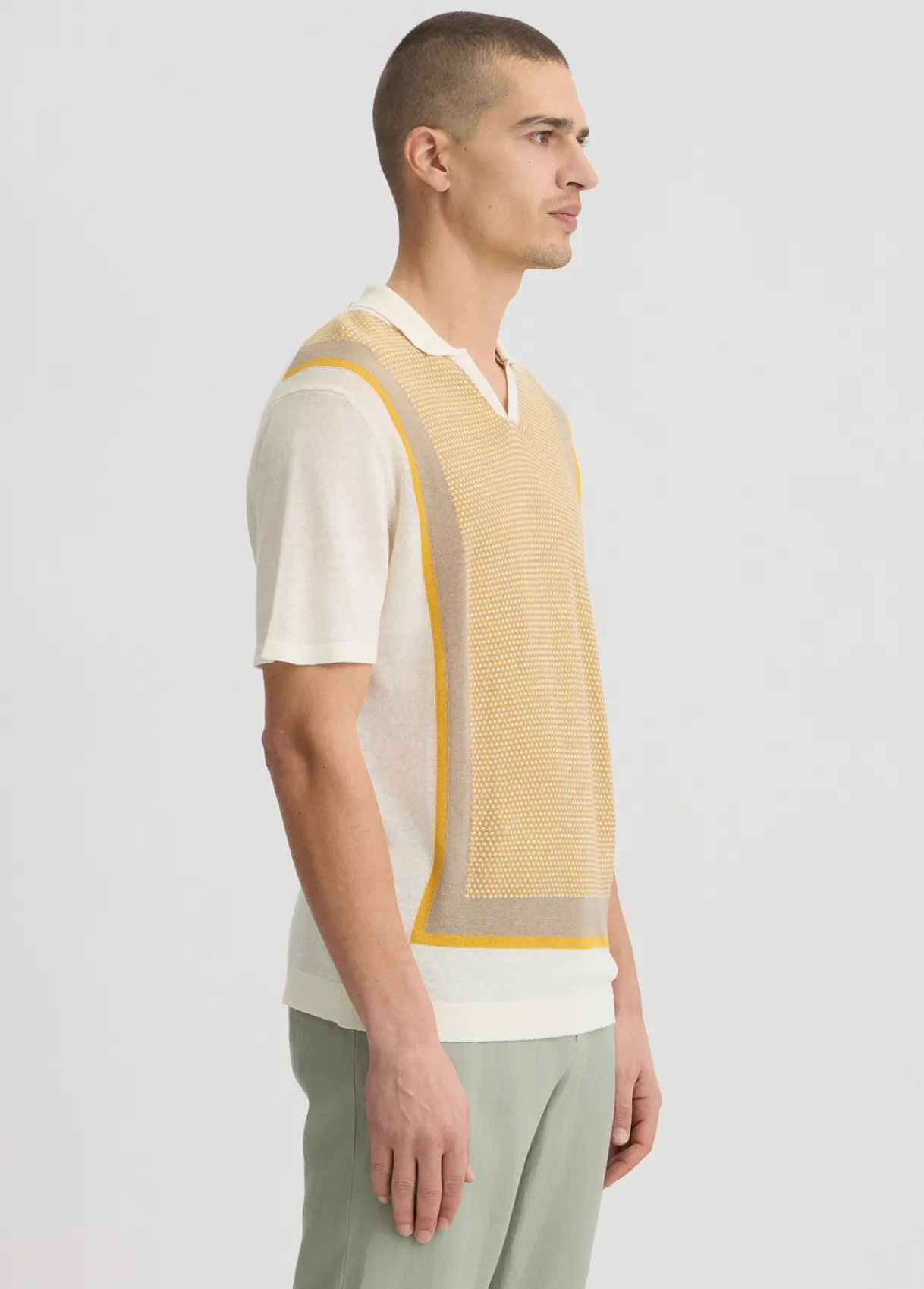 Liu Jo T-shirt avec détail en maille|Homme Pulls Et Sweaters|Polos Et T-Shirts