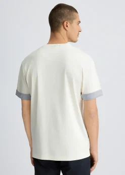 Liu Jo T-shirt avec détails en popeline|Homme Polos Et T-Shirts