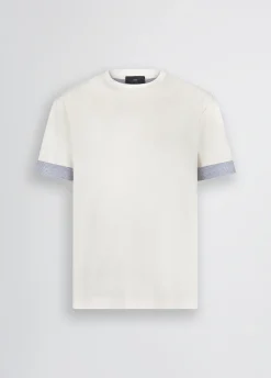 Liu Jo T-shirt avec détails en popeline|Homme Polos Et T-Shirts