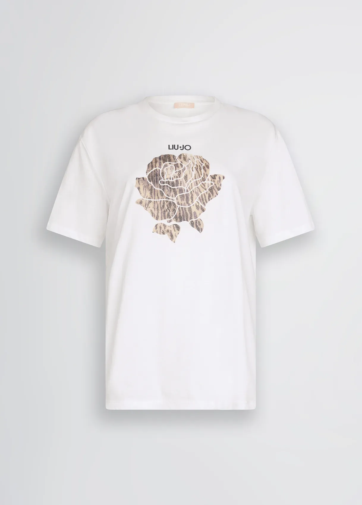 Liu Jo T-shirt avec fleurs animalier|Femme T-Shirts Et Tops