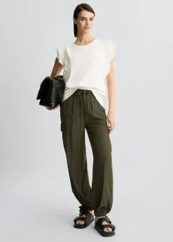 Liu Jo T-shirt avec fronces|Femme T-Shirts Et Tops