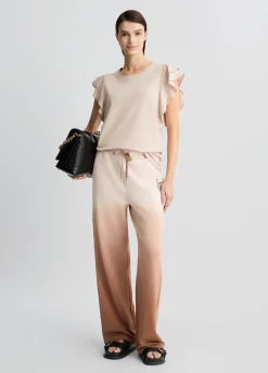 Liu Jo T-shirt avec fronces|Femme Vêtements De Sport|T-Shirts Et Tops