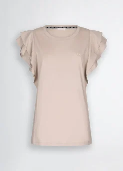 Liu Jo T-shirt avec fronces|Femme Vêtements De Sport|T-Shirts Et Tops