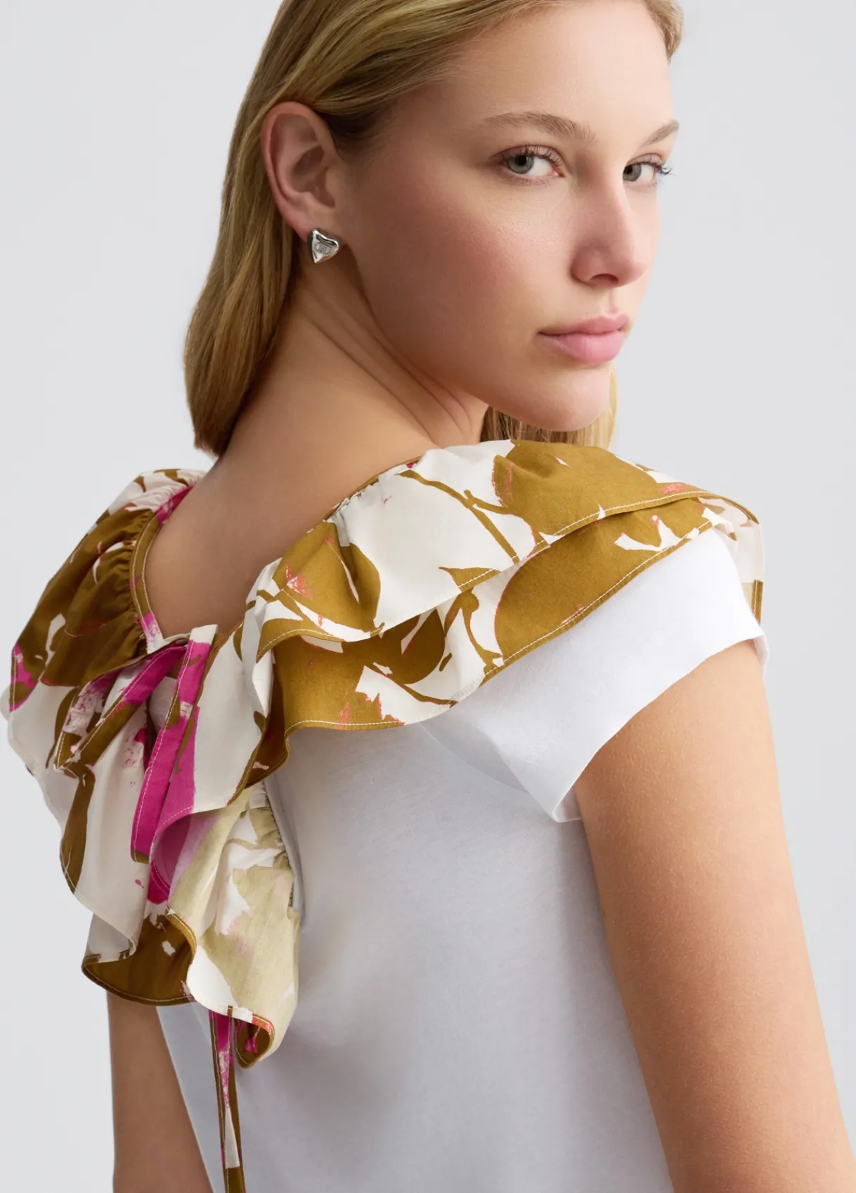Liu Jo T-shirt avec fronces imprimé|Femme T-Shirts Et Tops