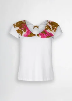 Liu Jo T-shirt avec fronces imprimé|Femme T-Shirts Et Tops