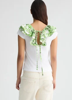 Liu Jo T-shirt avec fronces imprimé|Femme T-Shirts Et Tops