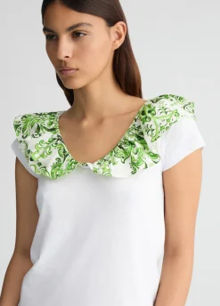 Liu Jo T-shirt avec fronces imprimé|Femme T-Shirts Et Tops