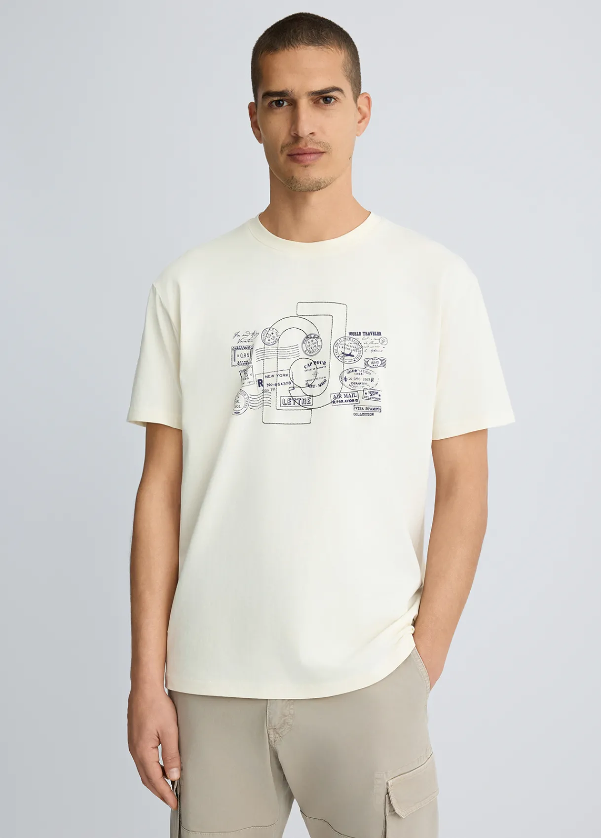 Liu Jo T-shirt avec imprimé|Homme Polos Et T-Shirts