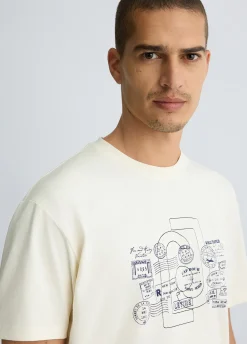 Liu Jo T-shirt avec imprimé|Homme Polos Et T-Shirts