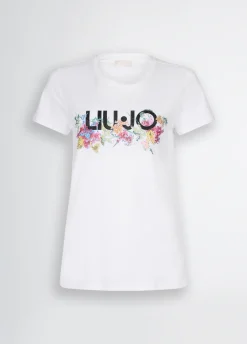 Liu Jo T-shirt avec imprimé à fleurs|Femme T-Shirts Et Tops