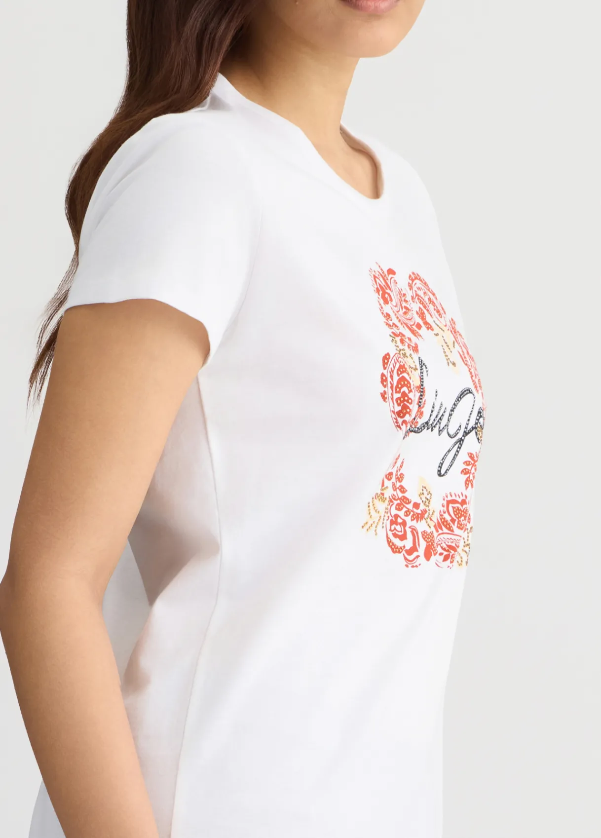 Liu Jo T-shirt avec imprimé à fleurs|Femme T-Shirts Et Tops