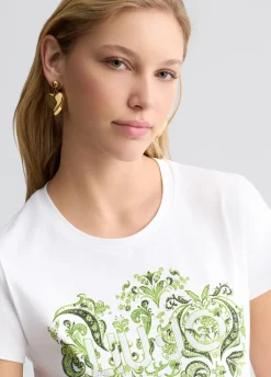 Liu Jo T-shirt avec imprimé à fleurs|Femme T-Shirts Et Tops