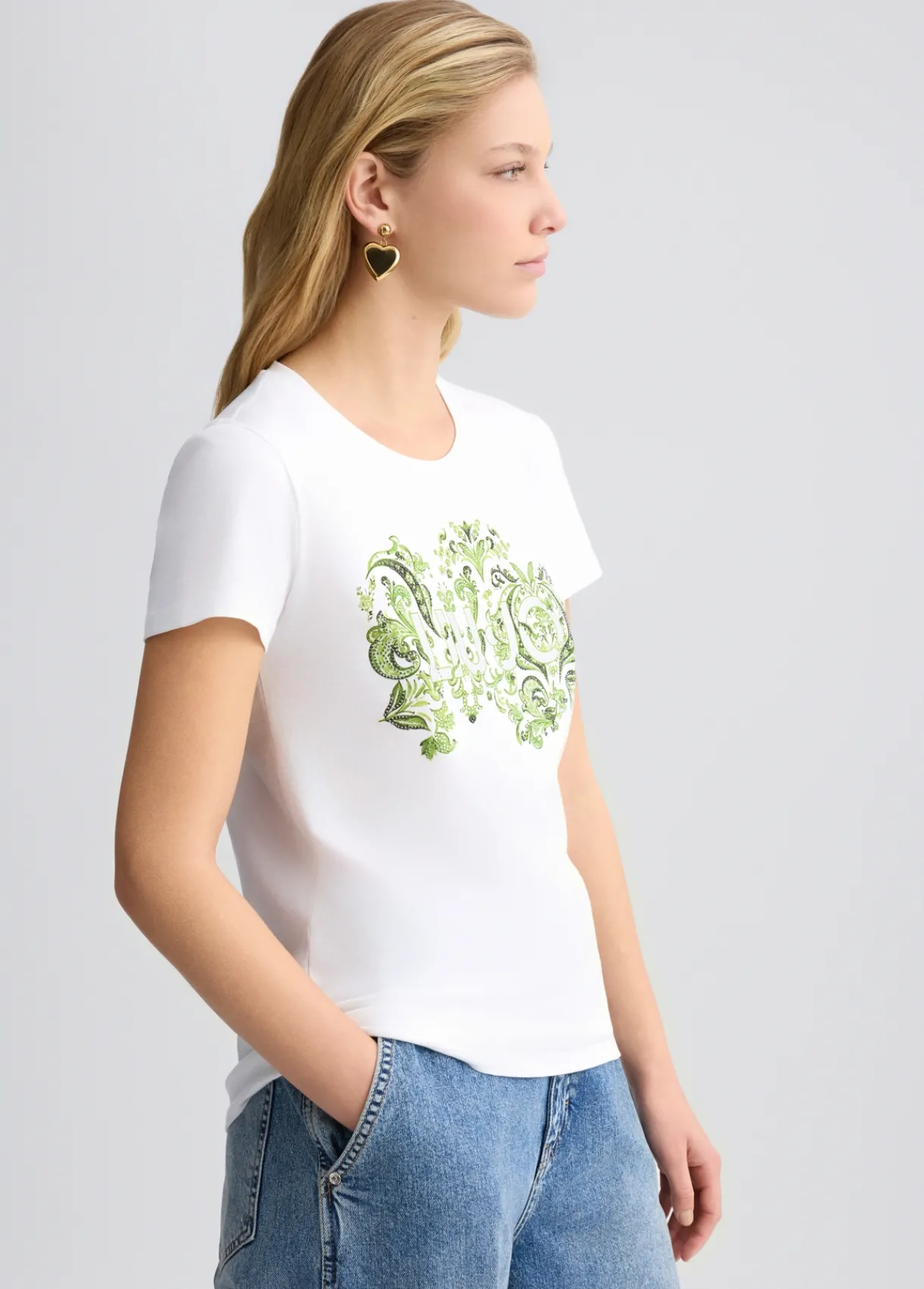 Liu Jo T-shirt avec imprimé à fleurs|Femme T-Shirts Et Tops