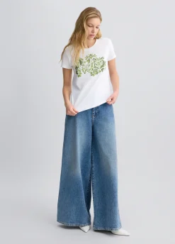 Liu Jo T-shirt avec imprimé à fleurs|Femme T-Shirts Et Tops